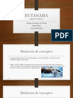 Eutanasia y voluntad anticipada: Un análisis ético