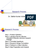 Research Process: Dr. Sabita Kumari Acharya