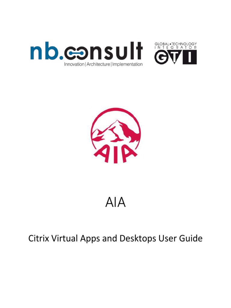 Citrix Virtual Apps User Guide V1.2 | PDF | Mobile App | Citrix Systems
