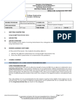 Instructional Module: Republic of The Philippines Nueva Vizcaya State University Bambang, Nueva Vizcaya