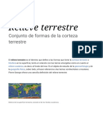 Relieve Terrestre - Wikipedia, La Enciclopedia Libre