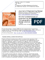 Journal of Engineering Design: To Cite This Article: J. Eekels (2000) On The Fundamentals of Engineering