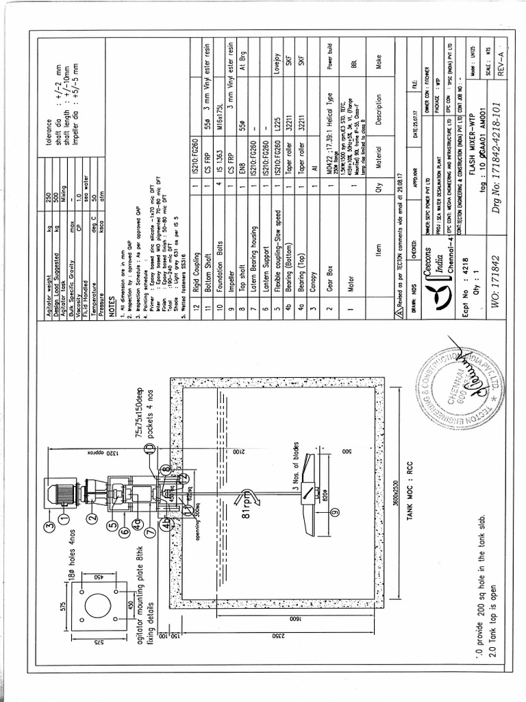 ALL Agitators Drawings PDF
