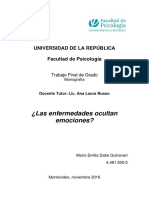 08. ¿Las Enfermedades Ocultan Emociones Autor María Emilia Dabe Guinovart