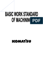 改　81.Xxx.a1 Basic Work Standard of Machining (Annex)
