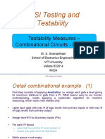 VLSI Testing and Testability: Testability Measures - Combinational Circuits - Example