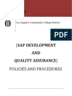 Sap Development & Quality Assurance