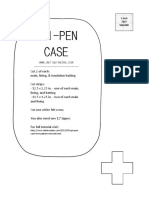 Epi Pen Case Free Pattern