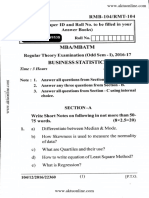 Mba-1-Sem-Business-Statistics-Mba-Aktu-Previous Year Paper