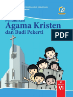 Buku Siswa Pendidikan Agama Kristen Dan Budi Pekerti Kelas 6 SD