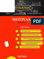 Pertemuan 11 Motivasi