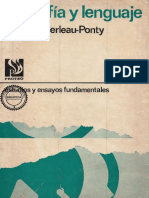 MERLEAU-PONTY, M. - Filosofia y Lenguaje