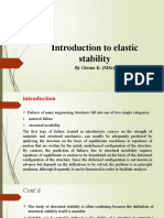 Introduction To Elastic Stability