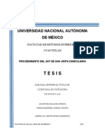 Universidad Nacional Autónoma de México: Tesis