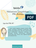 MENGEMBANGKAN PIK-REMAJA