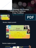 Kalimat Pembuka Dan Penutup Pemberian Penjelasan