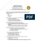 CDD Preliminary-Examination RFBT-Sales