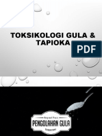 Toksikologi Gula & Tapioka