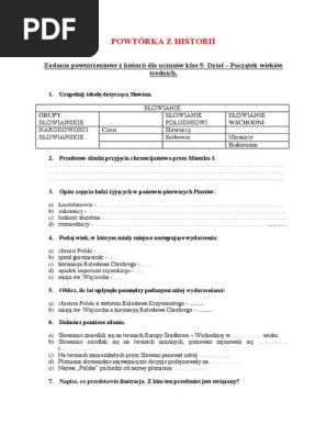 Historia 5 | PDF