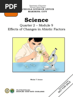 GRADE7-2ND-QUARTER-MODULE 9-Effects in Changes in Abiotic factors-FINALIZED