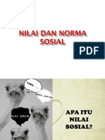 Nilai Dan Norma Sosial