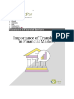 Translation in Financial Services: Home About Services Info Contact Us View Site in