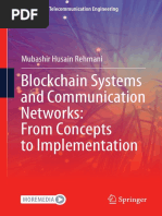 Blockchain Systems and Communication Networks: From Concepts To Implementation