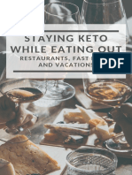 Staying Keto While Eating Out: Restaurants, Fast Food, and Vacations