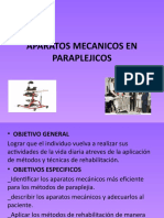 Aparatos Mecanicos para Paraplejicos