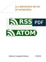 Elementos de Atom y Rss