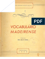 Vocabulário Popular Madeirense