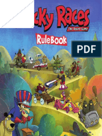 Wacky Races Boardgame Rulebook