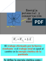 Energia Potencial y Conservacion Energia