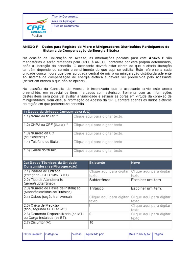 GED 15303-Anexo F v1.7.3 | PDF | Biogás | Gás natural