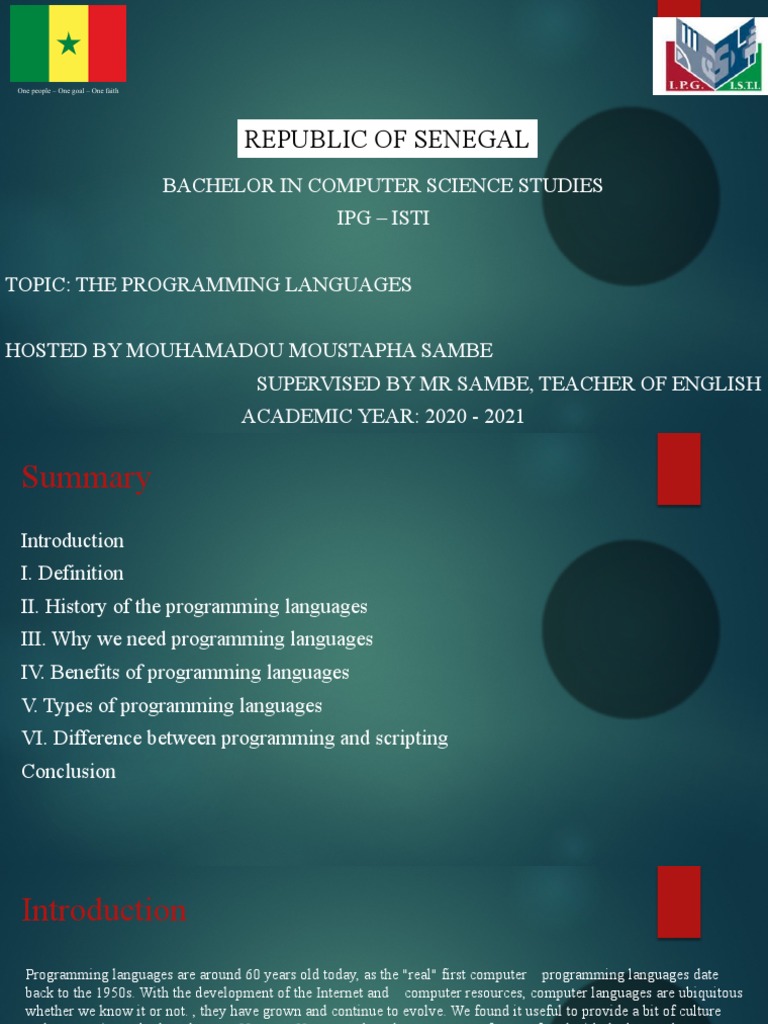 Programming Languages | PDF | Computer Programming | Programming Language