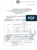 Procedura Operationala Scenarii