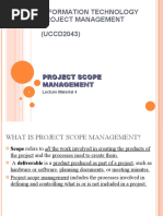 Information Technology Project Management (UCCD2043)