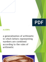 1ST Day Differentiate Constantvariable Algebraic Expression and Numerical Expression