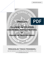 Naskah Soal Tes Intelegensi PT Riau Final