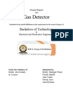 Gas Detector: Bachelors of Technology