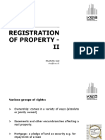 Registration of Property II A2014