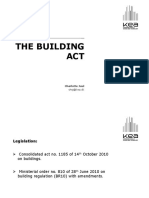 The Building Act A2014