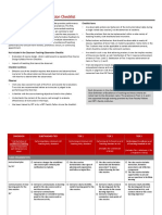 USC Chan Classroom Teaching Observation Checklist