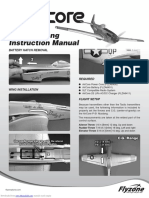 Cathy II P-51 Mustang Instruction Manual: Battery Hatch Removal