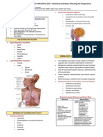 MICROBIOLOGY AND PARASITOLOGY: Infectious Diseases Affecting The Respiratory System