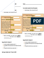 Quiz Lengua Castellana Grado 4 - La Carta