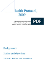Oral Health Protocol 2009 Children Study
