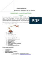 Plano de Manutenção - 800 Aj - Maq. 3