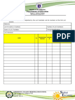 Lac Form 1