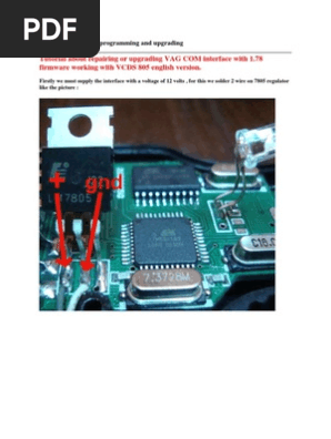 Tutorial Reprogramar Vagcom | PDF